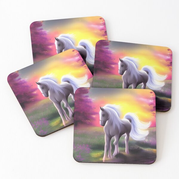 Item preview, A Beautiful White Horse designed and sold by The Love Quill.