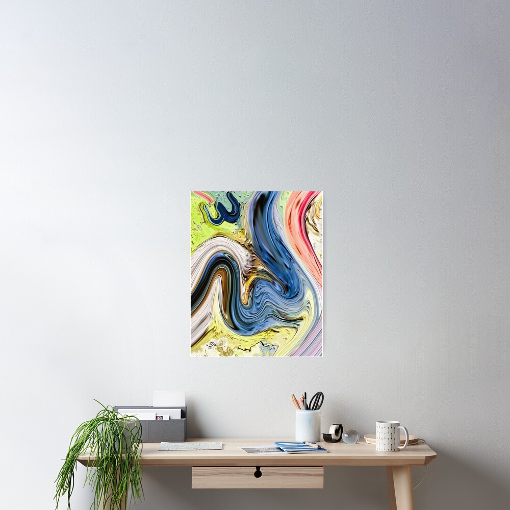 Allah Art Hd Print Poster