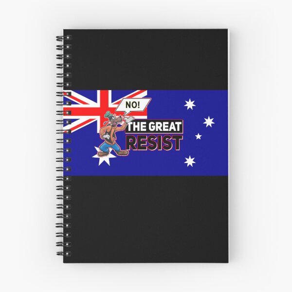 Item preview, THE GREAT RESIST AUSTRALIA FLAG designed and sold by GraffitiBomberZ.