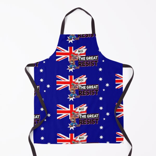 Item preview, THE GREAT RESIST AUSTRALIA FLAG designed and sold by GraffitiBomberZ.