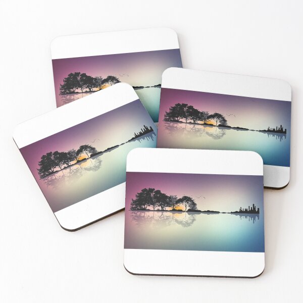Item preview, Guitar lake - musical freedom canvas, T- shirt designed and sold by RunningJoke.