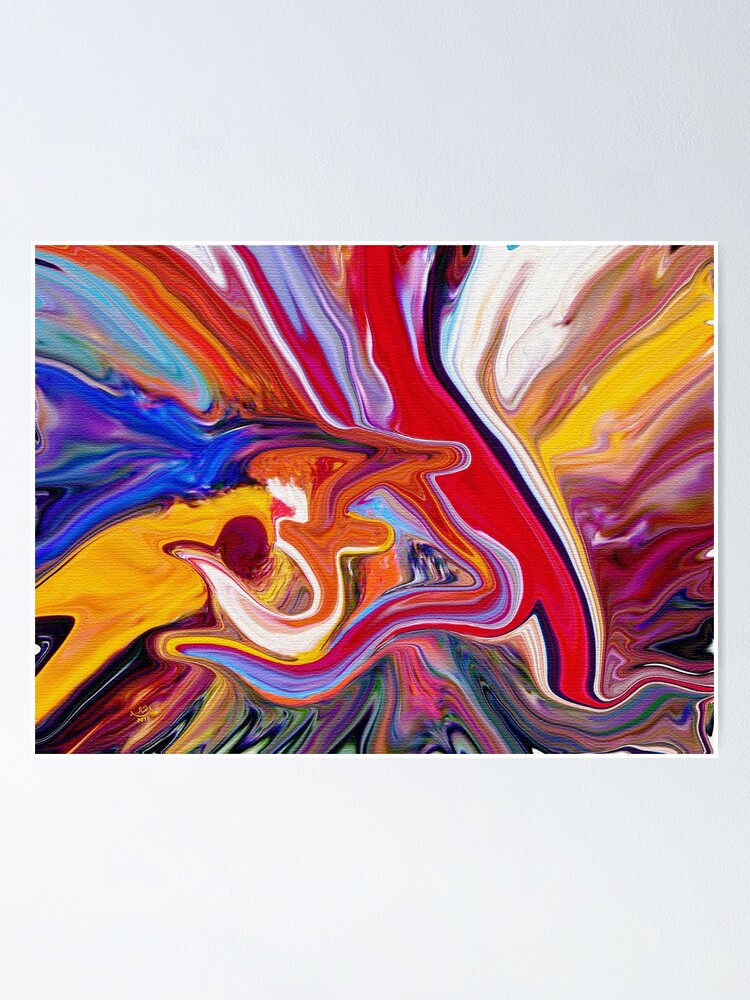 Alternate view of Al Rahman Al Rehman Painting Poster