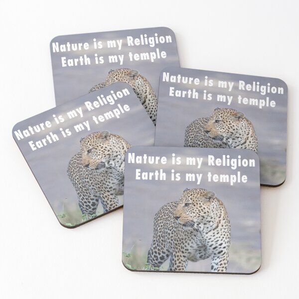 Item preview, Nature is my religion The earth is my temple designed and sold by Ingo Gerlach.