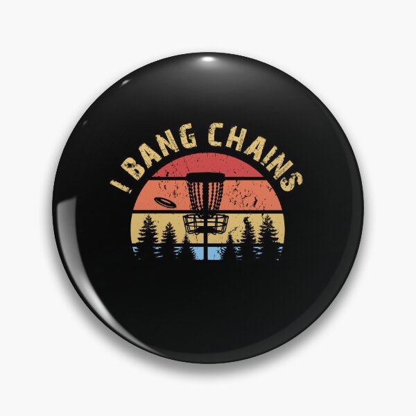 Item preview, Disc Golf I BANG CHAINS Vintage Disc Sport Frisbee Saying designed and sold by theshirtinator.