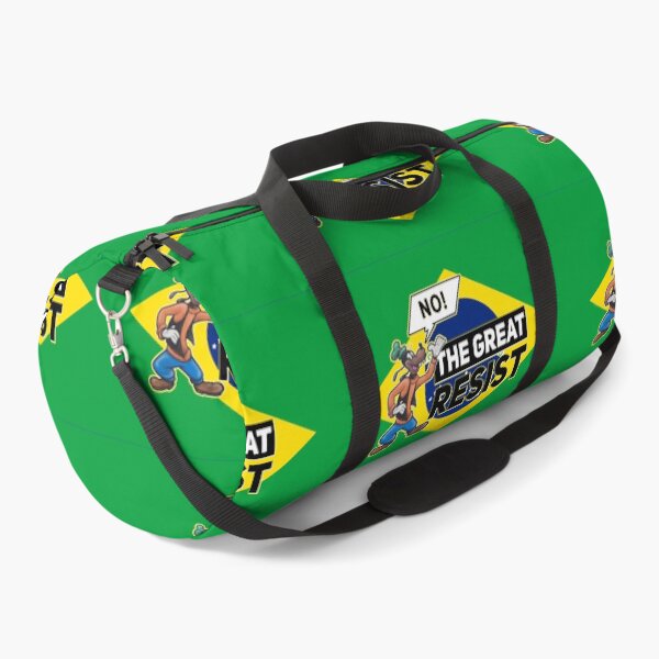 Item preview, THE GREAT RESIST BRASILIAN FLAG designed and sold by GraffitiBomberZ.