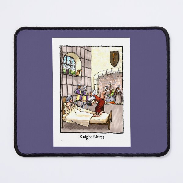 Item preview, Knight Nurse - Medieval humour designed and sold by MNoblestudio.