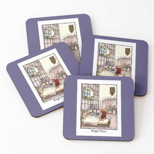 Item preview, Knight Nurse - Medieval humour designed and sold by MNoblestudio.
