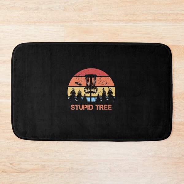 Item preview, Disc Golf STUPID TREE Vintage Disc Sport Frisbee Saying designed and sold by theshirtinator.