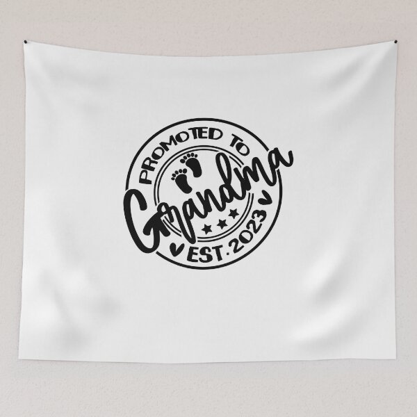 Item preview, promoted to grandma est 2023, Grandma to be Gifts designed and sold by yssnyd.