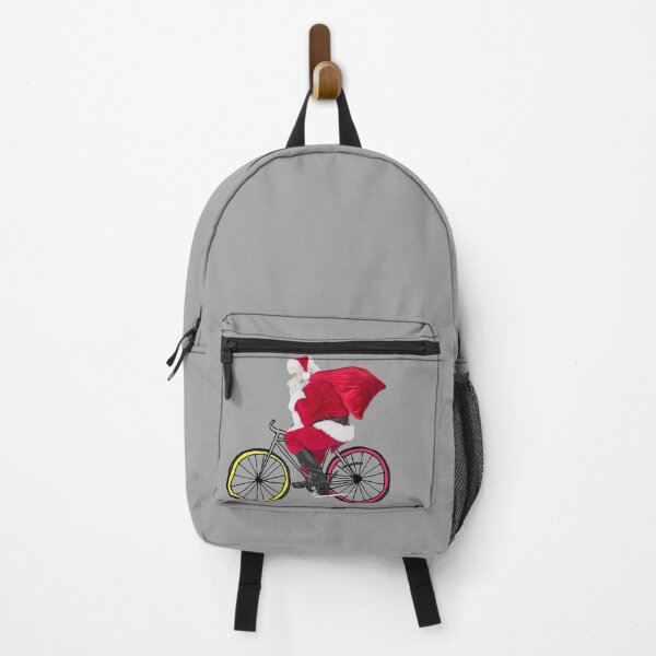 Item preview, Retro vintage cycling Santa  designed and sold by Mizems.