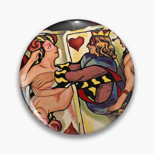 Item preview, Kunstnerkarneval Hjerterkonges Masquerade 1912 Vintage Carnival Festival Poster  designed and sold by retroposters.
