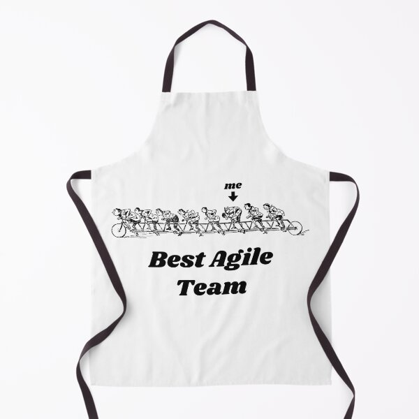 Item preview, 'Best Agile Team' Tandem Bicycle Design - Retro Illustration Design for T-shirts, mugs, phone cases and other accessories designed and sold by Ridiculam Toga.