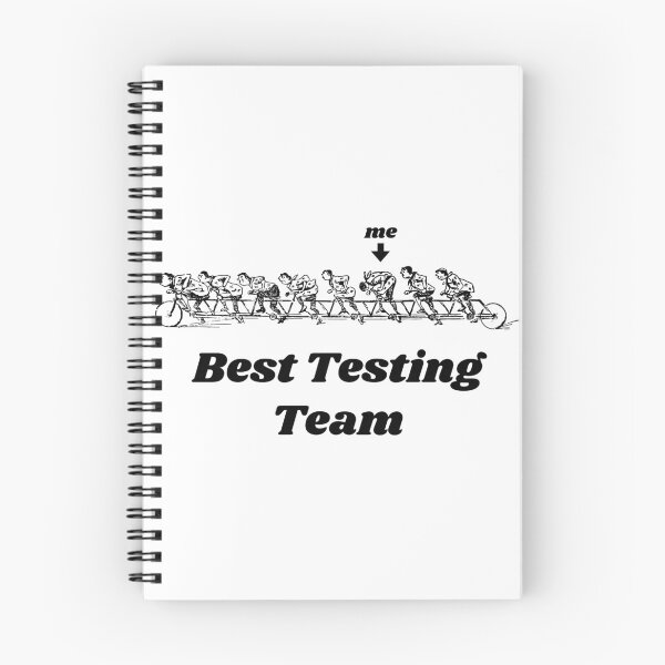 Item preview, 'Best Testing Team' Tandem Bicycle Design - Retro Illustration Design for T-shirts, mugs, phone cases and other accessories designed and sold by Ridiculam Toga.