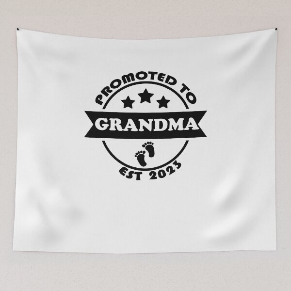 Item preview, promoted to grandma est 2023, Future Grandma Gifts designed and sold by yssnyd.