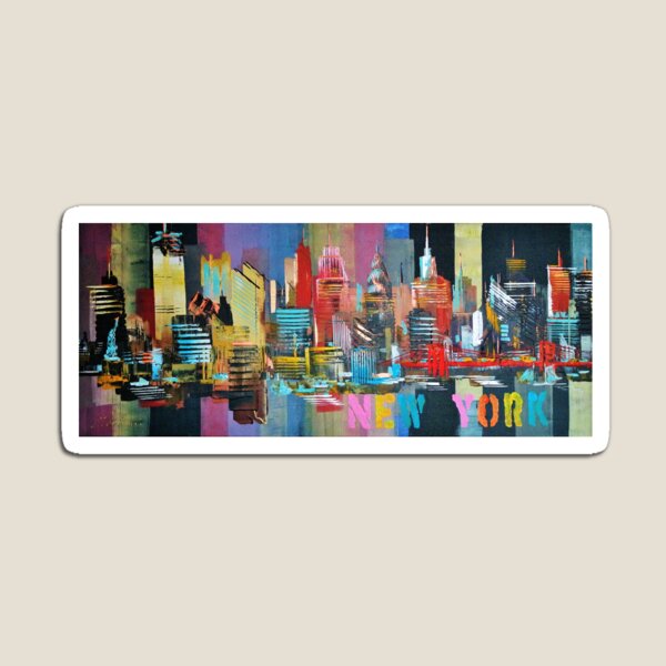 New York City Skyline 2016 0179 Magnet