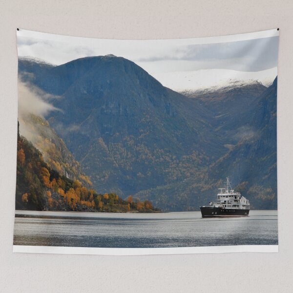 Item preview, Aurlandsfjord Flam Norwegian Fjord Norway designed and sold by AndyEvansPhotos.