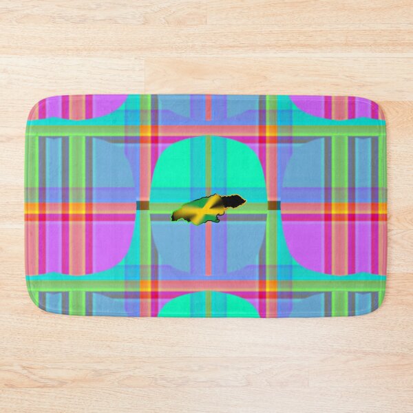 Item preview, UNFORGETTABLE WEST INDIES CHRISTMAS SOUVENIRS - UNIQUE ABSTRACT CARIBBEAN GEOMETRIC PATTERN - GREATJAMAICAN VIBES FLAG INSPIRATION designed and sold by Ralek.