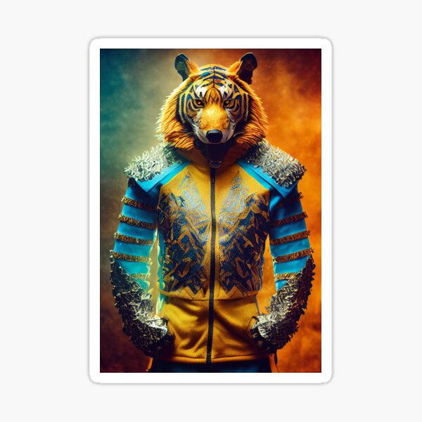 Vista previa del artículo con la obra «Tigre - Lobo», diseñado y vendido por Sureshmoksh.