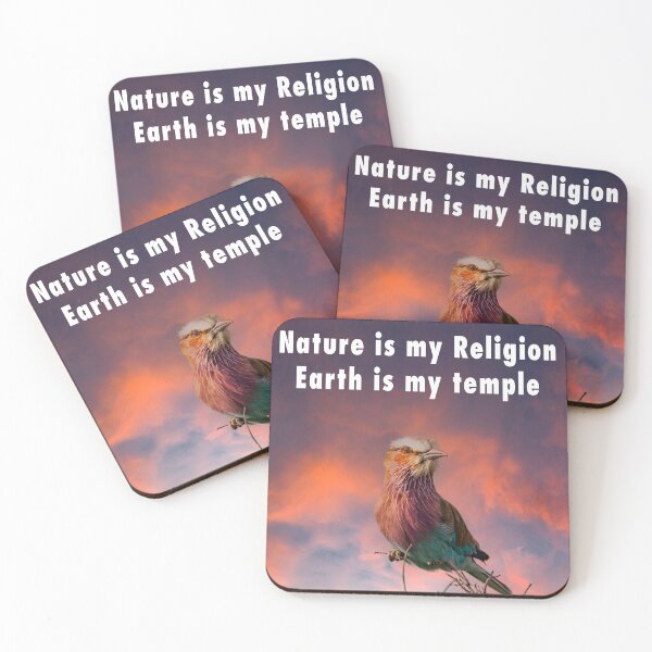 Item preview, Nature is my religion The earth is my temple designed and sold by Ingo Gerlach.