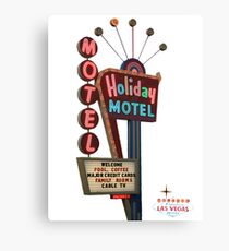 Motel Vegas Canvas Print