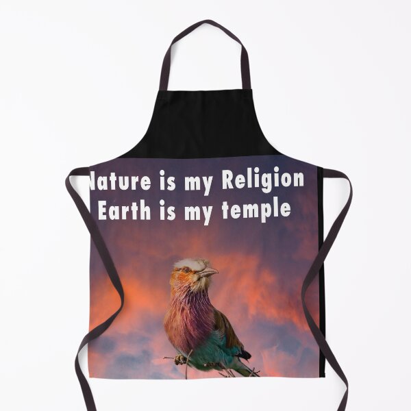 Item preview, Nature is my religion The earth is my temple designed and sold by Ingo Gerlach.