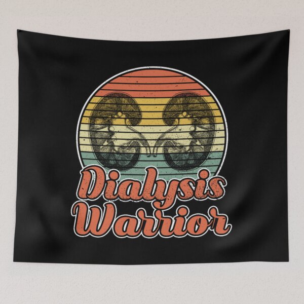 Item preview, Dialysis Warrior Design for a Kidney Recipient designed and sold by makuncspiy.