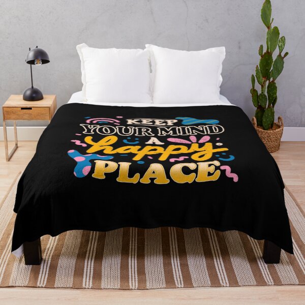 Item preview, Keep Your Mind a Happy Place by Tobe Fonseca designed and sold by Tobe Fonseca®.