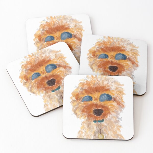 Item preview, The red dog designed and sold by veravervain.