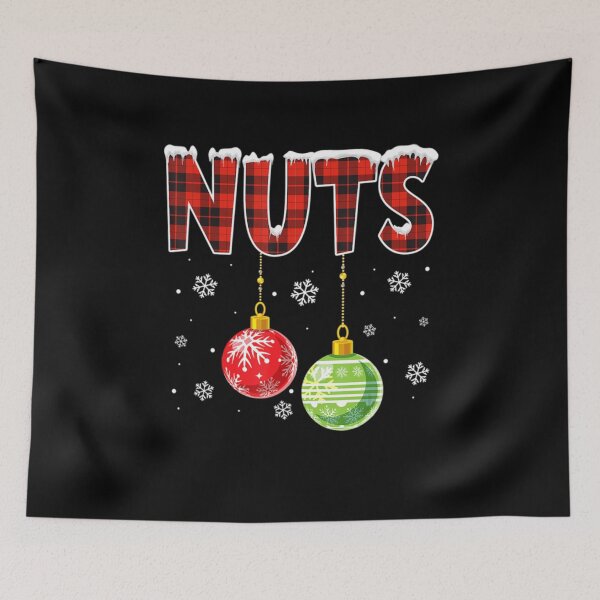Item preview, Chest Nuts Matching Chestnuts Funny Christmas Couples Nuts designed and sold by IanMathol.