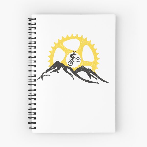 Item preview, Mountainbike Chainwheel Sunset Design Graphic designed and sold by Gerdek.
