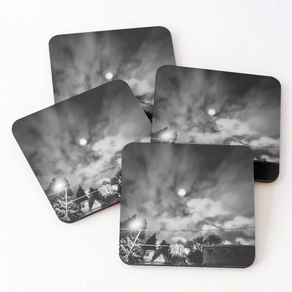 Item preview, moon through the clouds designed and sold by JayMonochrome.