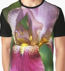 Bright and Glowing Iris Graphic T-Shirt
