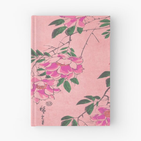 Item preview, Mountain Roses (pink) | Japanese Edo Design designed and sold by andydavistech.