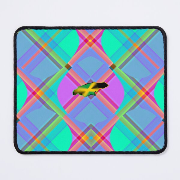 Item preview, UNFORGETTABLE WEST INDIES CHRISTMAS SOUVENIRS - UNIQUE ABSTRACT CARIBBEAN GEOMETRIC PATTERN - GREATJAMAICAN VIBES FLAG INSPIRATION designed and sold by Ralek.