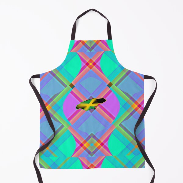 Item preview, UNFORGETTABLE WEST INDIES CHRISTMAS SOUVENIRS - UNIQUE ABSTRACT CARIBBEAN GEOMETRIC PATTERN - GREATJAMAICAN VIBES FLAG INSPIRATION designed and sold by Ralek.