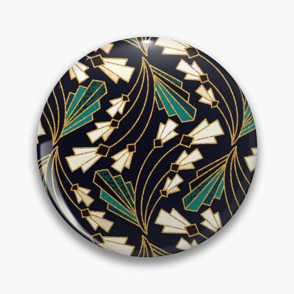 Item preview, Art Deco Floral Twist  designed and sold by TigaTiga.