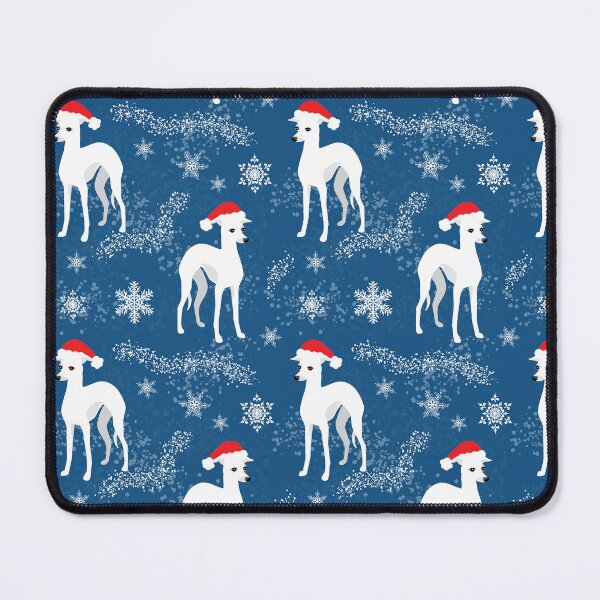 Item preview, Christmas Iggy Italian Greyhound designed and sold by AntiqueImages.