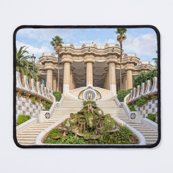 Item preview, The Dragon Stairway, Park Güell, Antoni Gaudi (Barcelona, Catalonia) designed and sold by Marc Garrido Clotet.