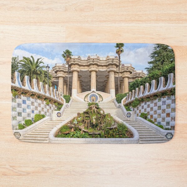 Item preview, The Dragon Stairway, Park Güell, Antoni Gaudi (Barcelona, Catalonia) designed and sold by Marc Garrido Clotet.