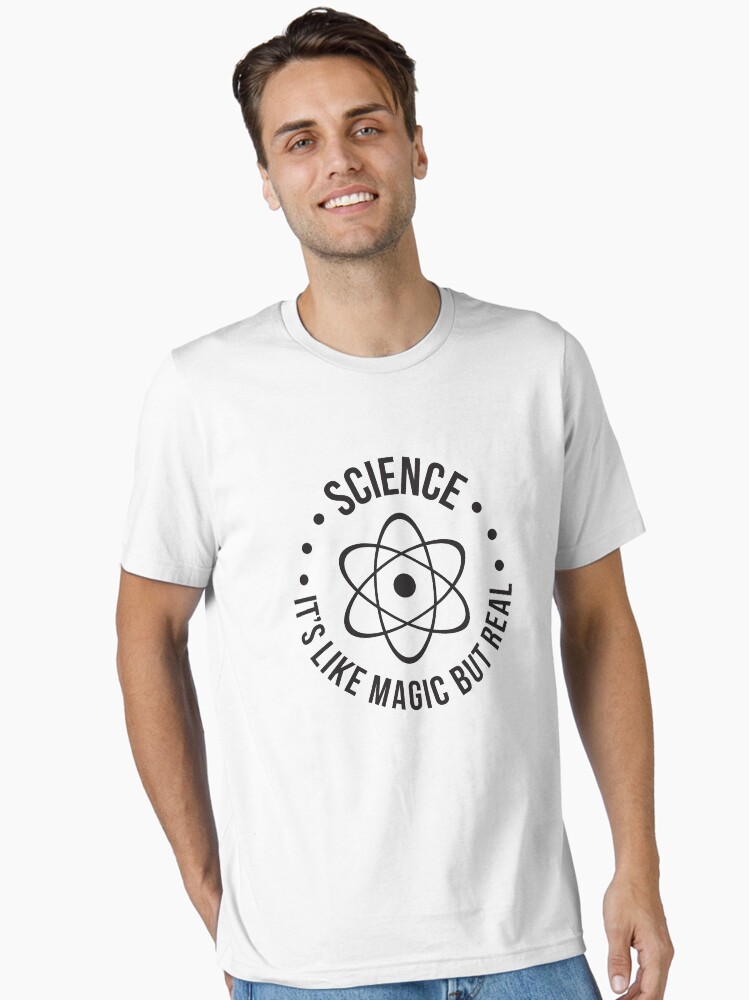 Thumbnail 1 von 7, Essential T-Shirt, WISSENSCHAFT: Es ist wie Magie, aber real designt und verkauft von RedYolk.