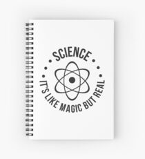 Cuaderno de espiral CIENCIA: Es como magia, pero real