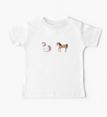 Me & You Unicorn Horse Baby Tee