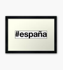ESPANA Framed Print