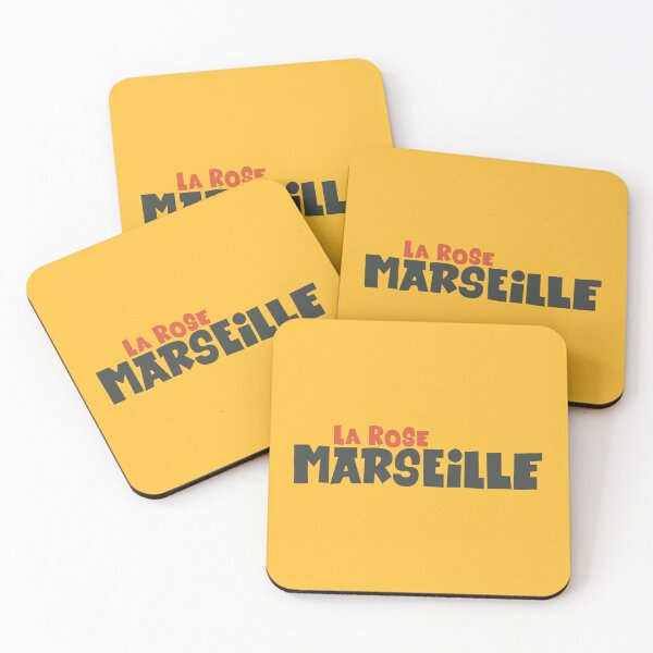 Item preview, Marseille La rose, Marseille La Rose lettering, La Rose logo designed and sold by Boogosh.