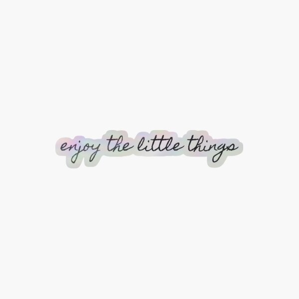 Item preview, enjoy the little things designed and sold by kennaplate.