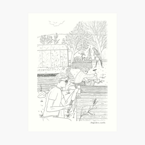 beegarden.works 005 Art Print