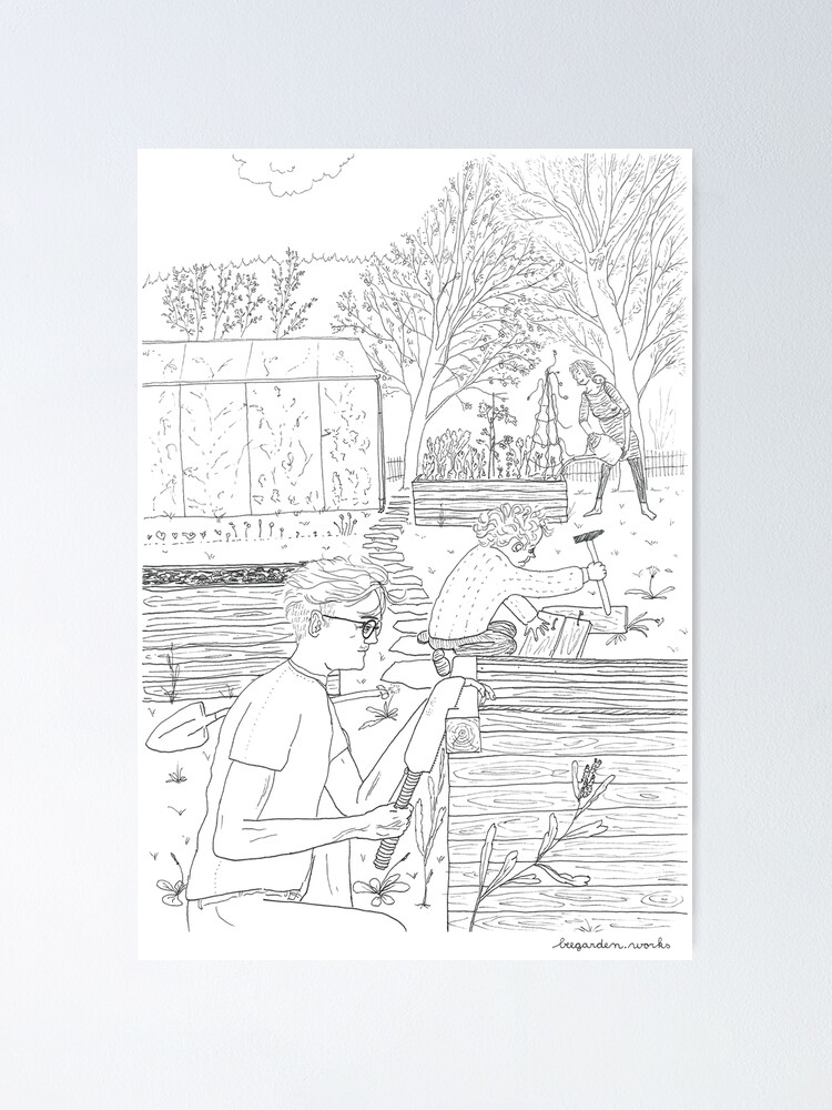 Alternate view of beegarden.works 005 Poster