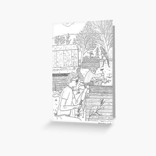 beegarden.works 005 Greeting Card