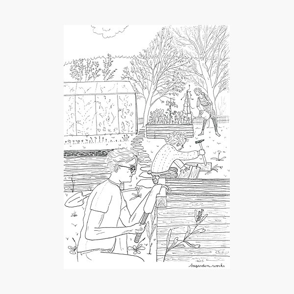 beegarden.works 005 Photographic Print
