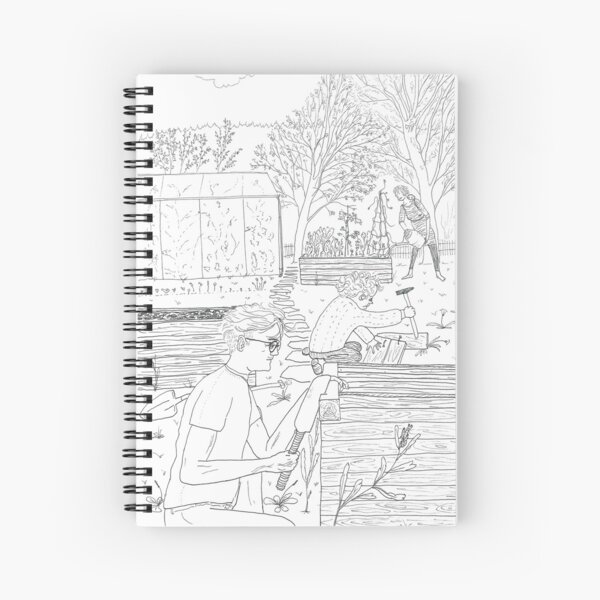 beegarden.works 005 Spiral Notebook